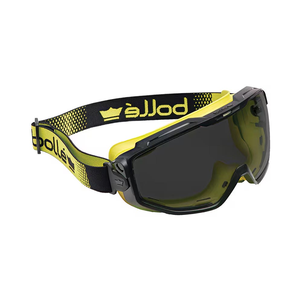 Goggle Universal PC Smoke Top Bottom Indirect Vented + Foam Bolle 36024507 UNIVGN20W