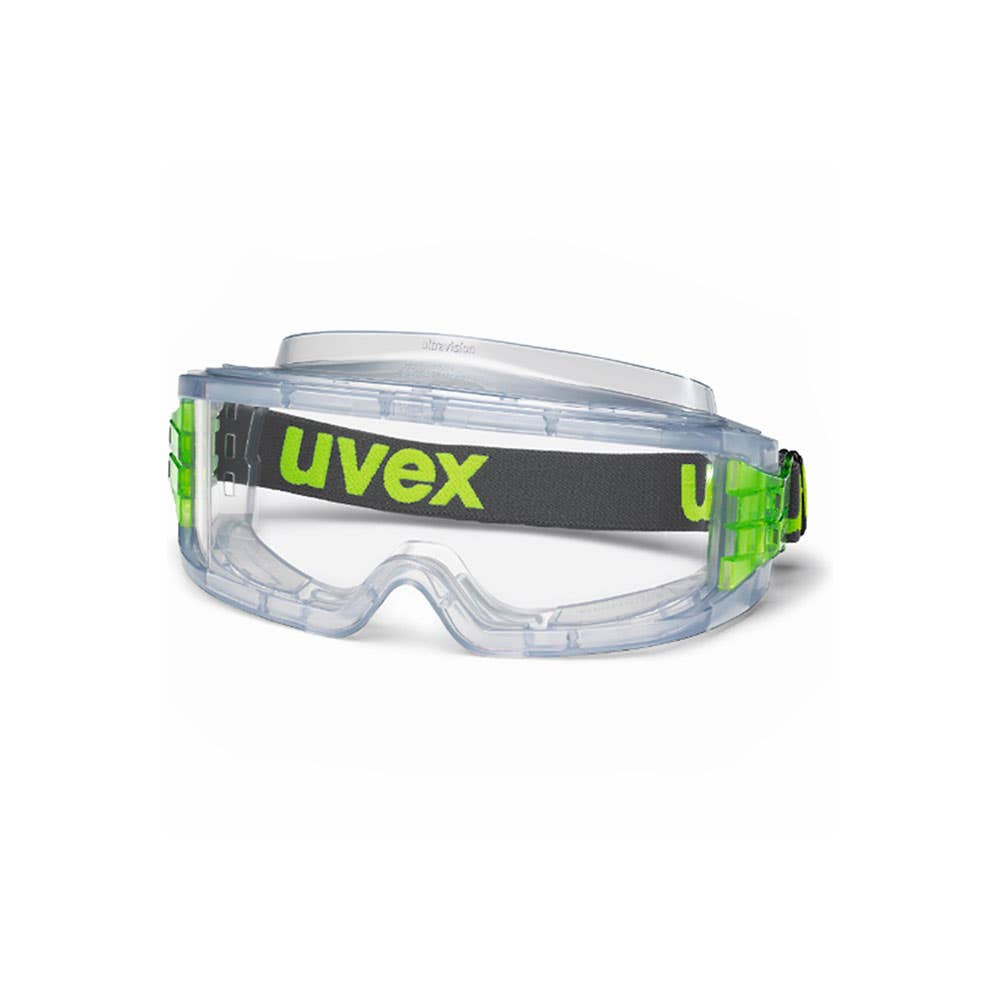 uvex Ultravision Goggles Top Vent Closed Clear Lens & Grey Frame_80503017_9301-620