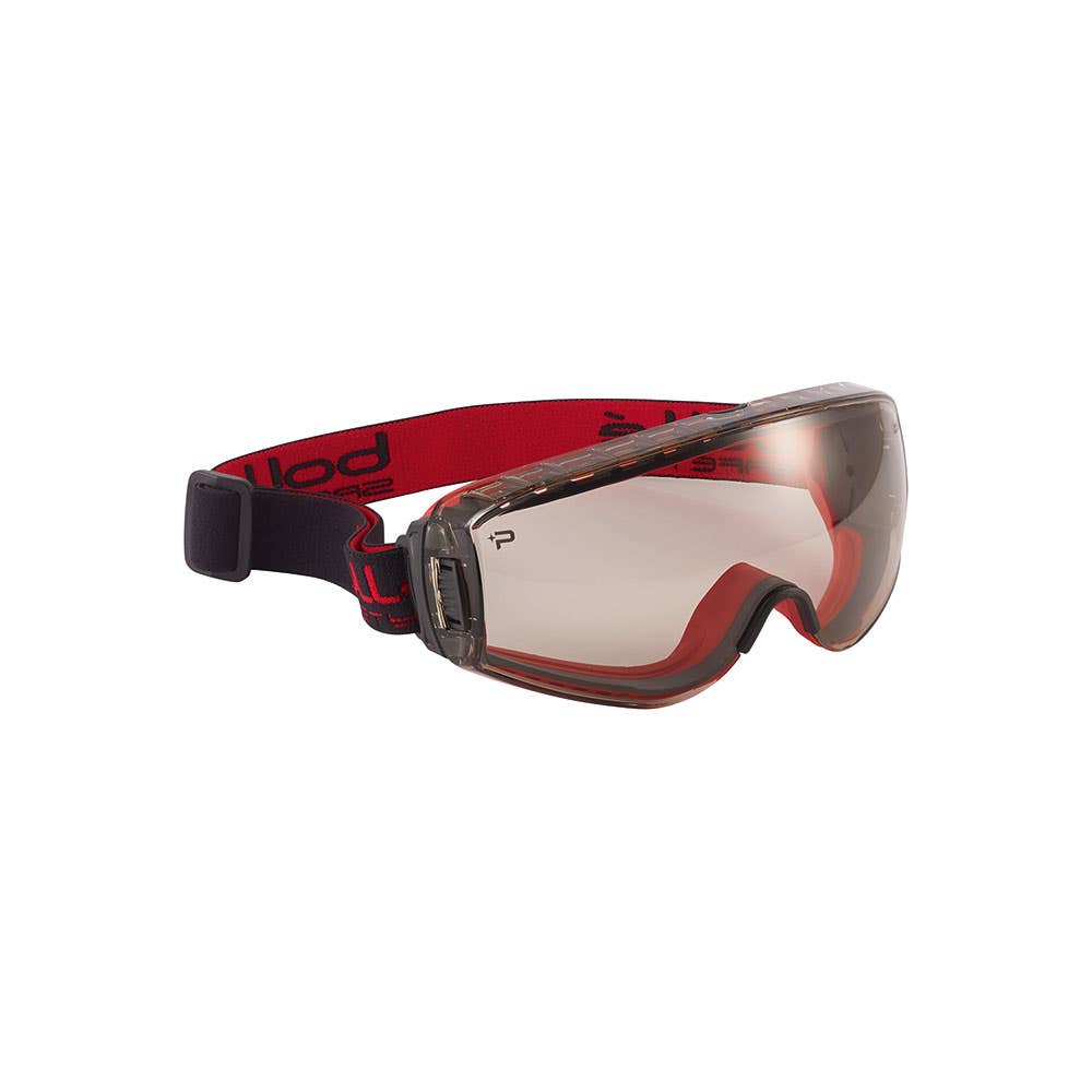 Pilot 2 Fire Fighter Safety Goggles Copper Lens Red Frame 40033541 PILOFCSP