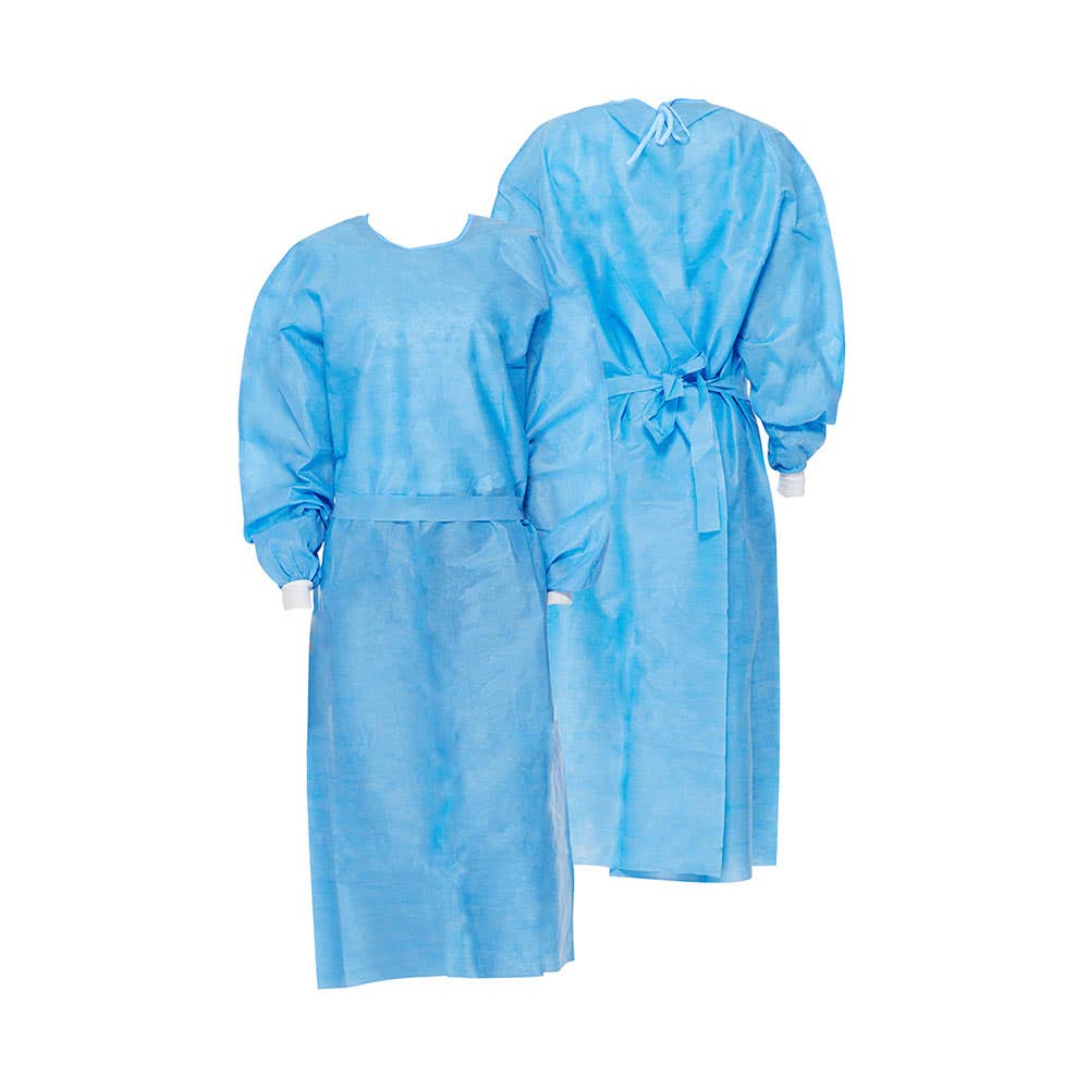 AAMI Level 2/3 Isolation Gown Oversize Blue 40038108 DGB2X