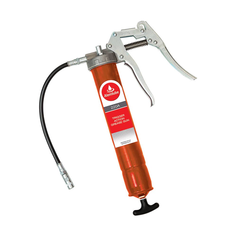 Flexible Extension Trigger Action Grease Gun 400g 124698 220A