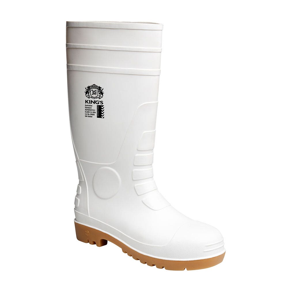10-110 King's PVC Safety Gumboots With Steel Toe 10110