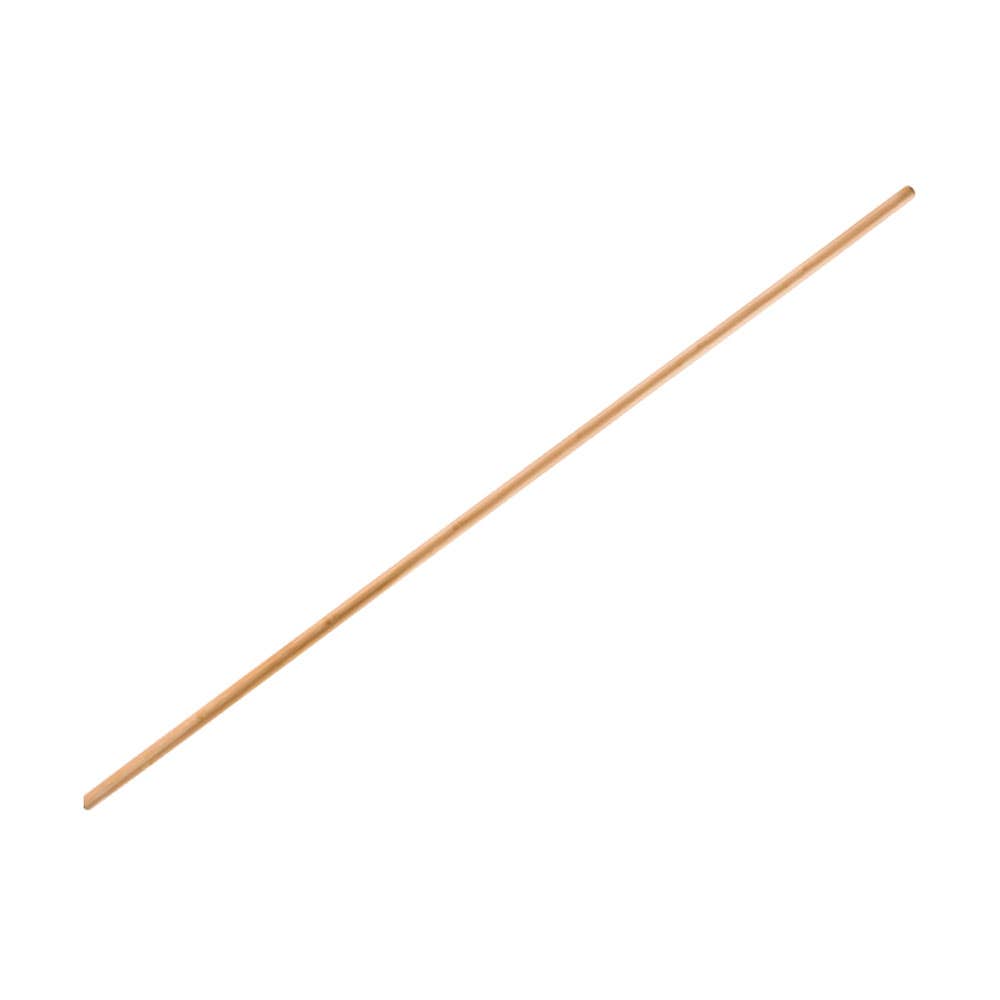 Lacquered Bamboo Wooden Broom/Mop Handle 1.35m x 22mm 98889120 164678