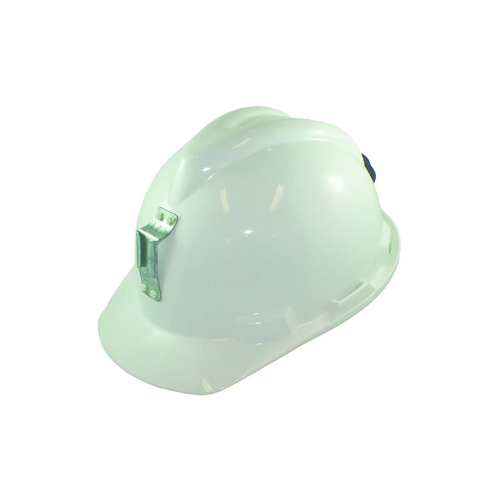 V-Gard™ 500 Unvented Cap Style Hard Hat with Metal Lamp Bracket 229355U