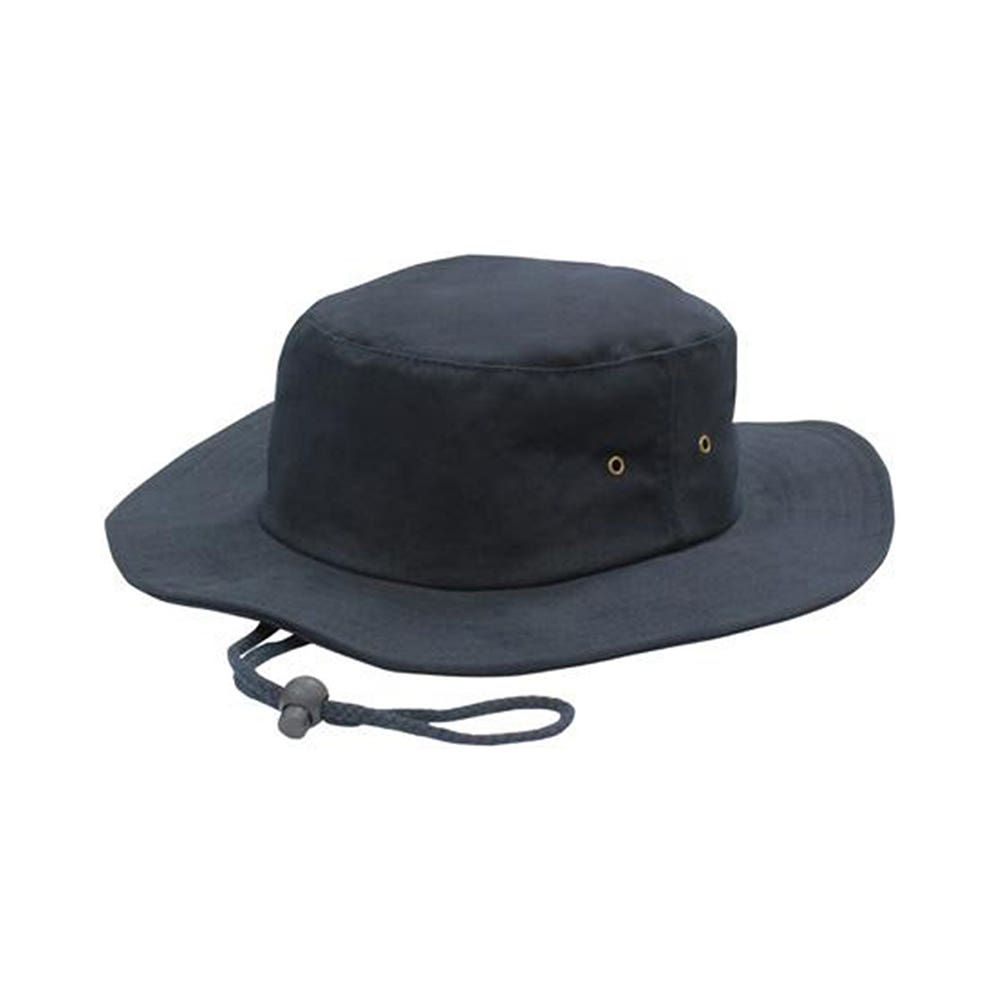 4250 Brushed Heavy Sports Twill Wide Brim Hat Navy 4250