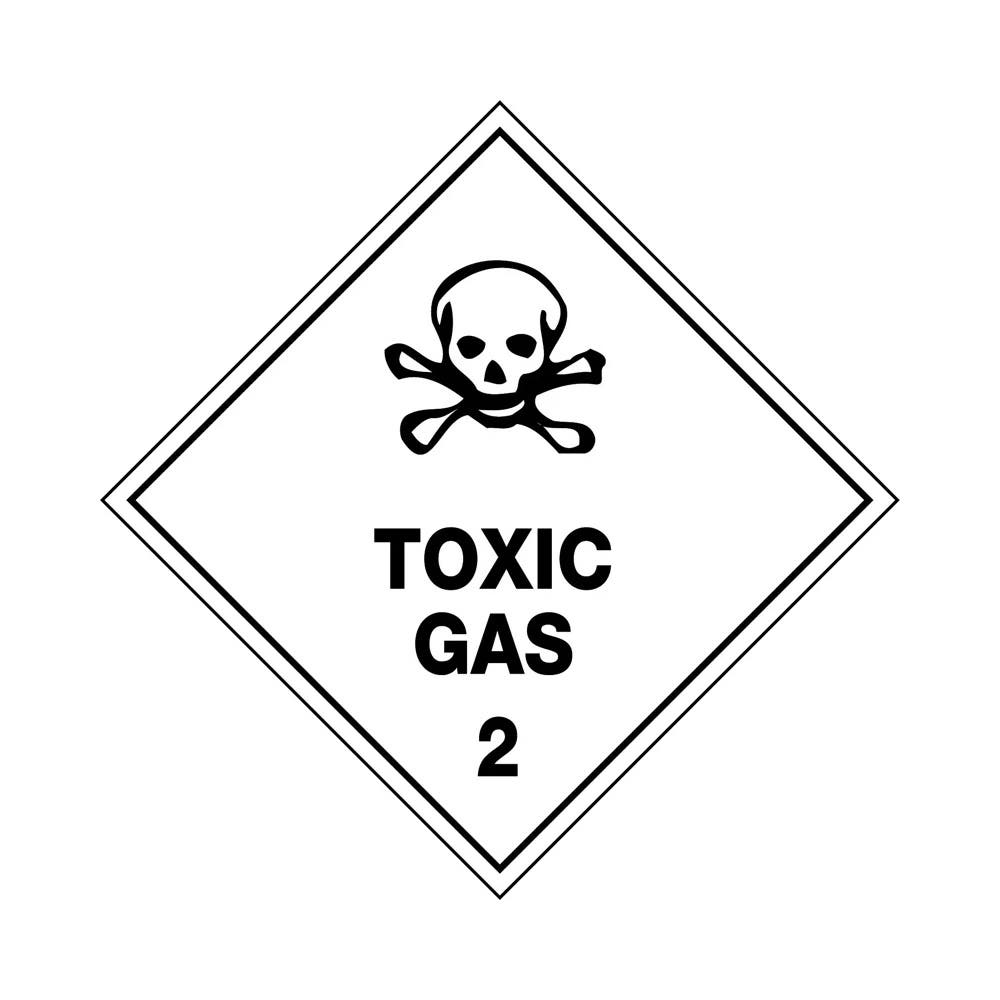 Sign TOXIC GAS 2 270 X 270 Metal Diamond_313846_HLTM102.3M