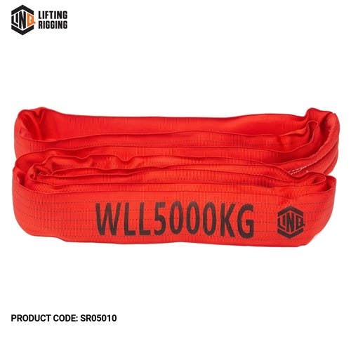 Sling Round 7:1 WLL Polyester 5T 1.0m 37100059 SR05010