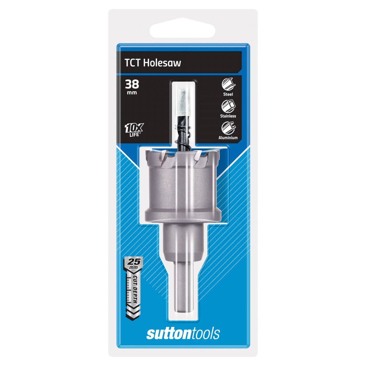 Sutton 16-40mm Holesaw Set For Metal 5 Piece 431584 H1170005