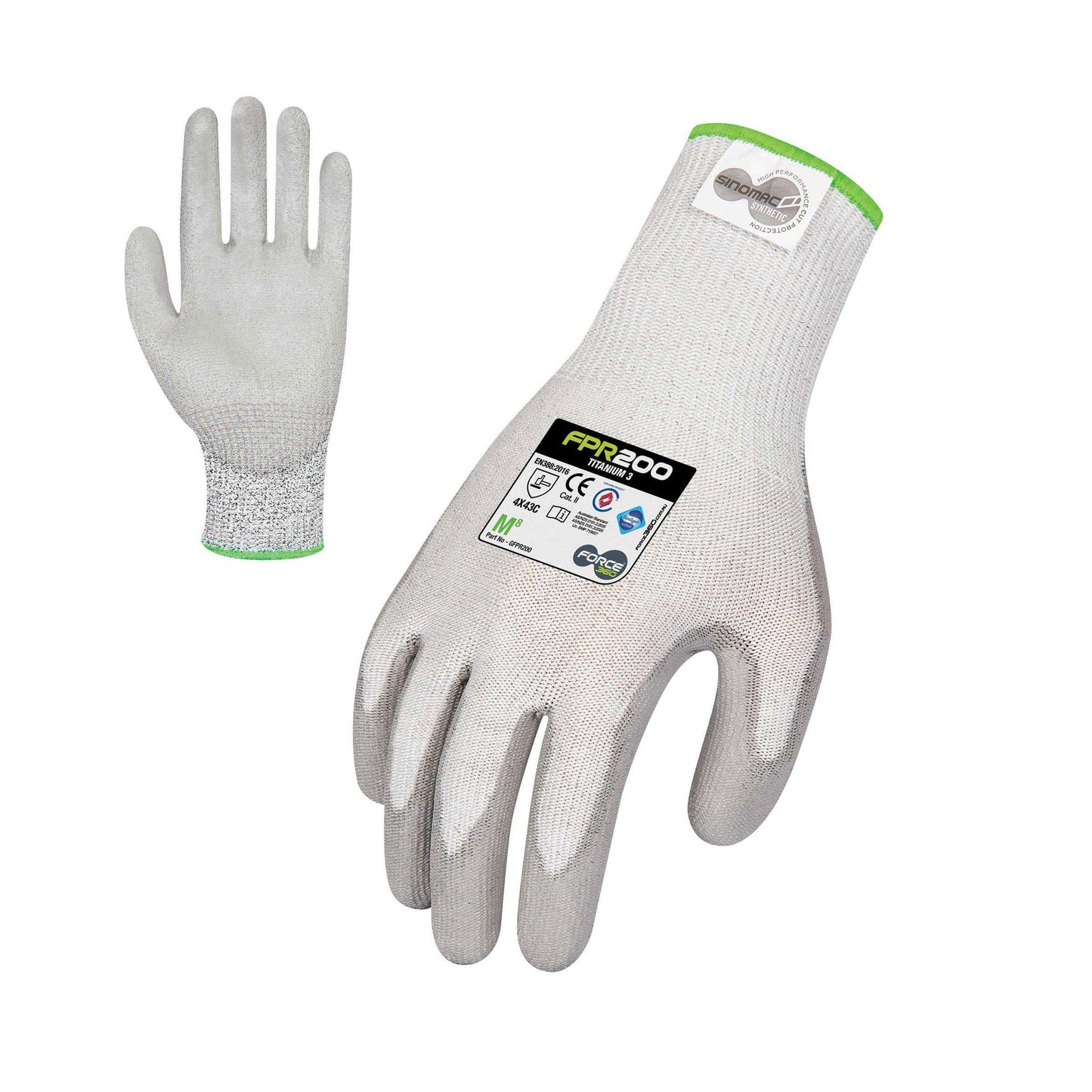 Gloves PU Titanium Cut 3 Level C Size Small Vend Pack 36022052 GFPR200V-S