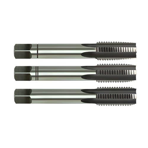Tap Set 3 Piece Carbon Steel 1/4''-19 BSPF Alpha 40045952 BSPFCS14