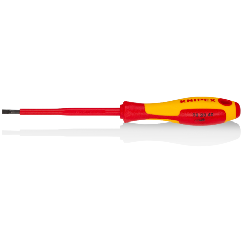 Knipex Slotted Screwdriver 1000V 4.0 X 100mm 214393 982040
