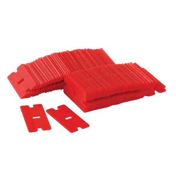 Blade Razor Plastic 40mm Toledo Pk 100 230249 301249
