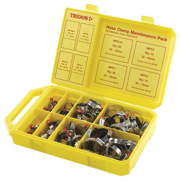 Clamp Hose Assortment In Plastic Case 125 Piece 94180001 94180001 MP125