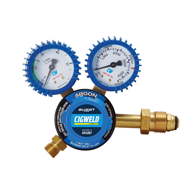 Weldskill Argon Regulator SI 40lpm 170709 201019