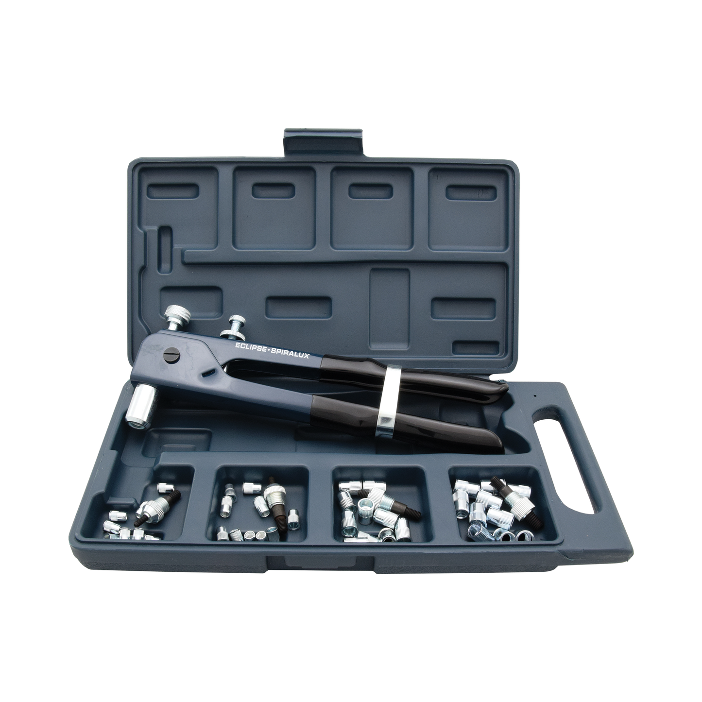 Nutsert Gun Kit 4 + 5 + 6 + 8mm Mandrels + Nutserts 79915996 EC-2745