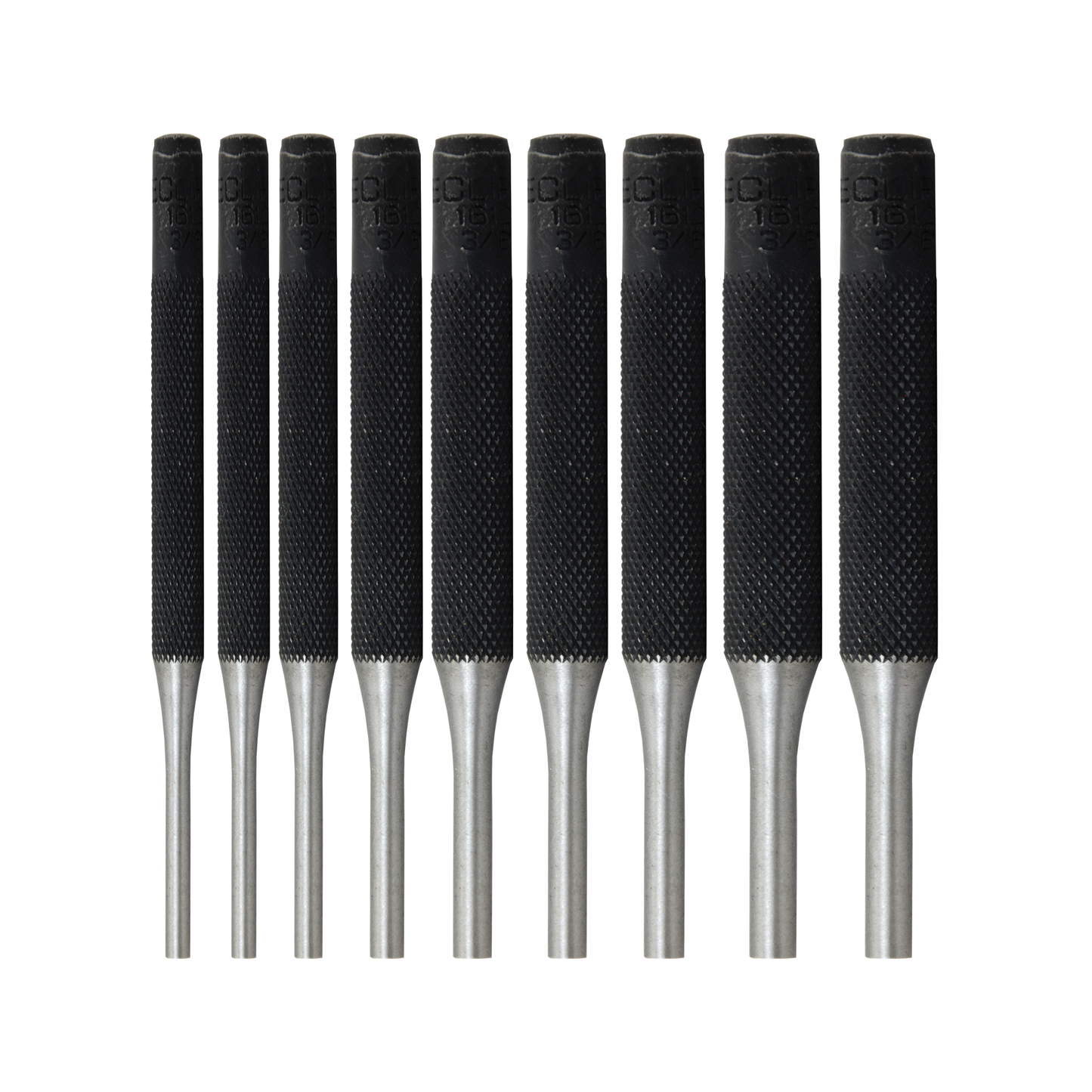 Pin Punch Set 9 Piece 1.7 - 9.5mm Eclipse 40068985 EC-161W