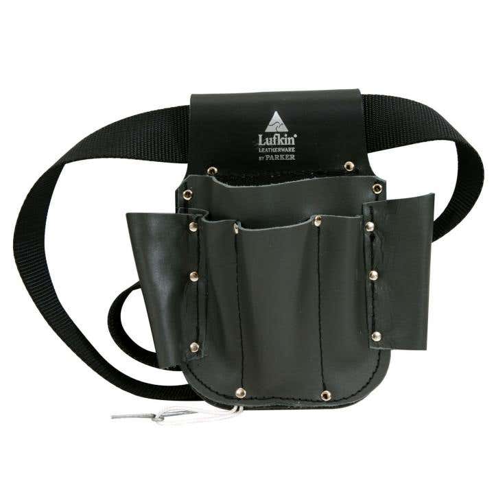 Bag Tool Electricians Leather Black Lufkin 40062634 IELC127