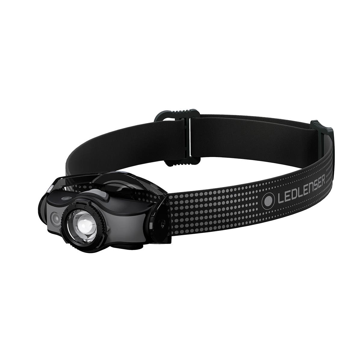 Headlamp LED Rechargeable 400 Lumens Black/Gray MH5 Ledlenser 491034 ZL502147