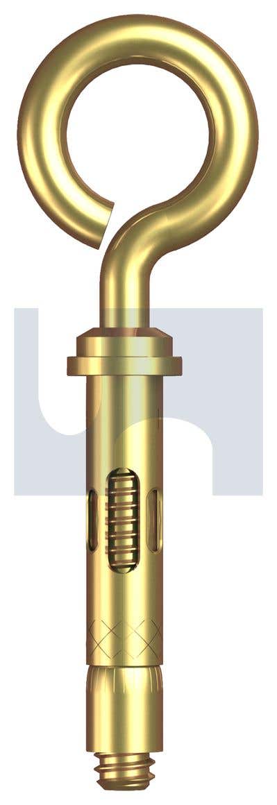 Anchor Suspension + Eye Bolt Zinc Plated 8 X 45mm 93160053 MTEMSYM080045