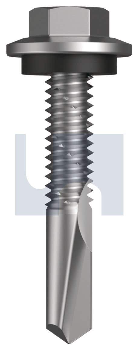 Screw Tek Metal Cl4 Series 500 Hex Head + Seal 12G 24 X 32 Pk100 476343 FST9P54SH1224032