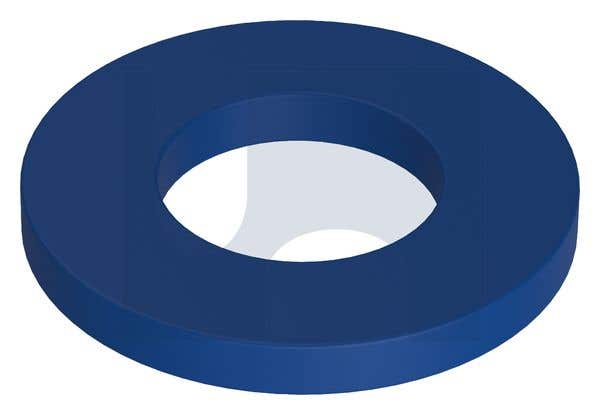 Washer Flat F436 Xylan Blue 5/8'' 186775 WR43B062