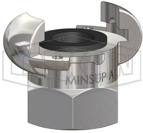 Coupling Type A 1/2'' BSPT Female Stainless Steel 13Mmnb 257492 AF13BSPSTS-B