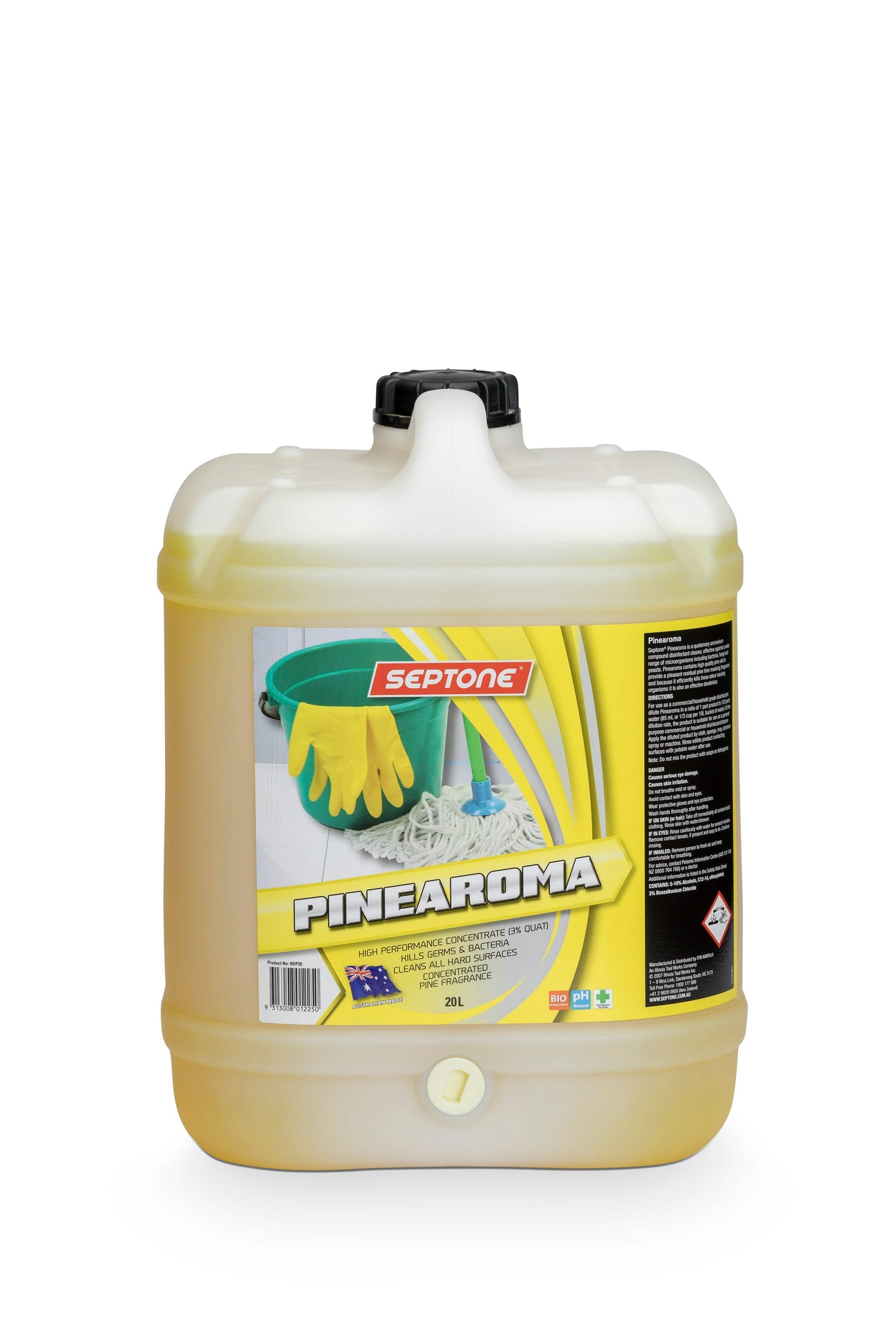 Cleaner Disinfectant Pinearoma 20L Septone 79921508 HDP20
