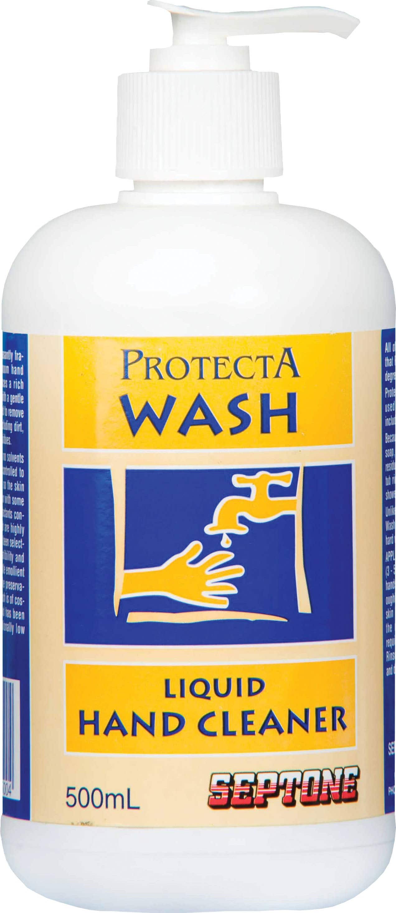 SEPTONE PROTECTA WASH LIQUID HAND CLEANER P/P 500ML 37100430 IHPW500