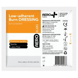 Aeroburn Low Adherent Burn Sheet 75cm x 220cm Unit/1 ABD001 37100446 ABDS220
