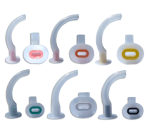 AERORESCUE AIRWAY MANAGEMENT Guedel Airway Set of 6 60mm 110mm 37100456 GAB-SET