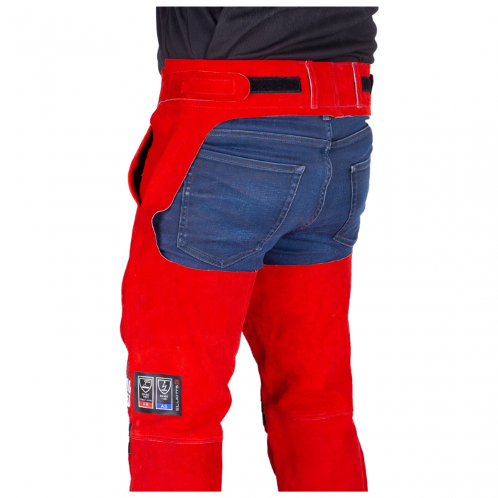 Trouser Welders Seatless Leather Big Red Large - XL 447357 BRWTSLLRG