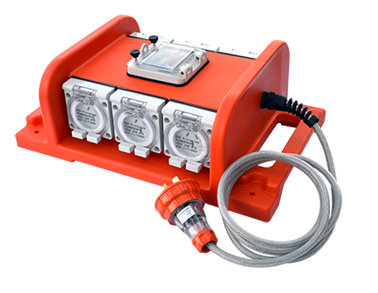 PowerSafe IP66 6 Way 15amp Powerboard 432672 432672 RB6-15