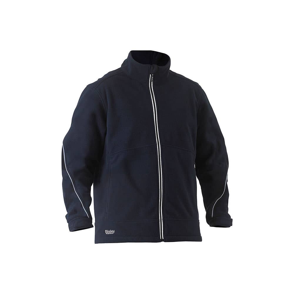 BJ6771 Bonded Micro Fleece Jacket 360gsm 2XL Navy 40032304 BJ6771 BPCT2XL