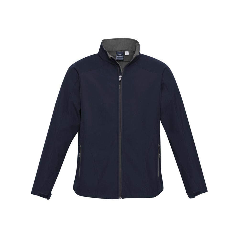 Jacket Softshell Polyester Geneva Navy/Graphite 2XL J307M Biz 40007914 J307M-NAV/GRAPH-2XL