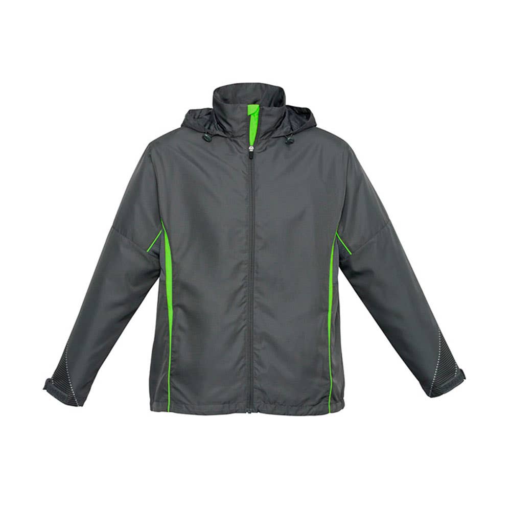 Jacket Polyester Razor Team Grey/Fluoro Lime 2XL Biz 422315 J408M-GRY/LIM-2XL