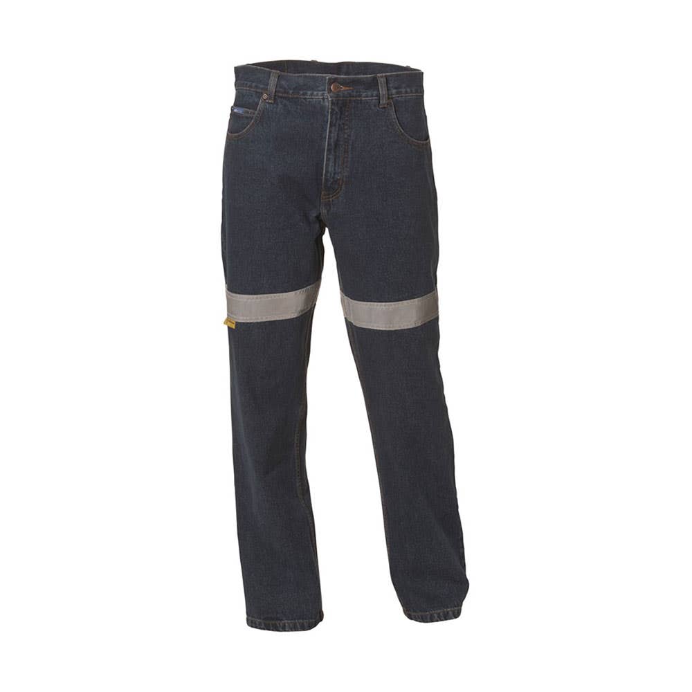 OW0008336 Men's Taped Stretch Denim Jeans Stonewash 87R 224788 OW0008336SWR087