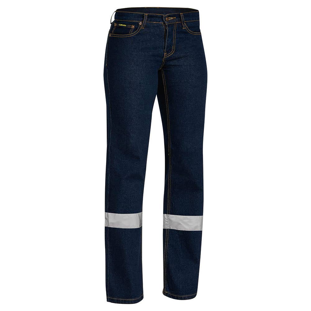 BPL6712T Ladies Rough Rider Stretch Taped Denim Jeans DARABPL6712T