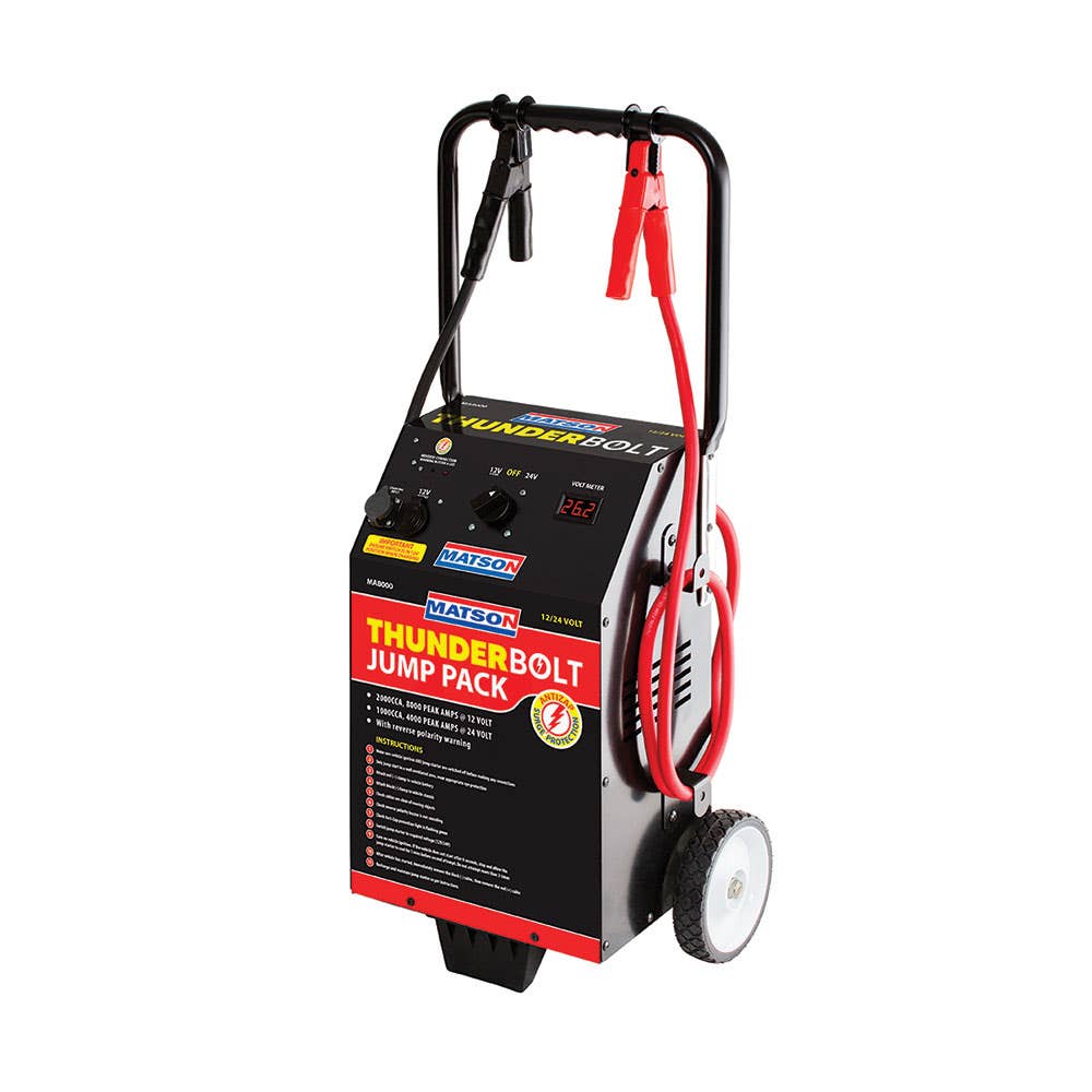 12/24V Thunderbolt Jump Starter Pack 8,000A 202351 MA8000