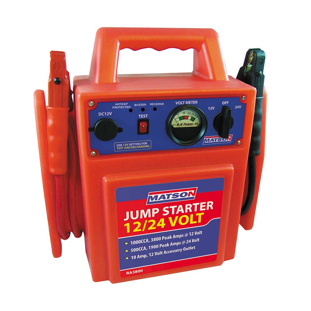 12/24V Roadside Assist Jump Starter Pack 3,800A 196865 RA3800