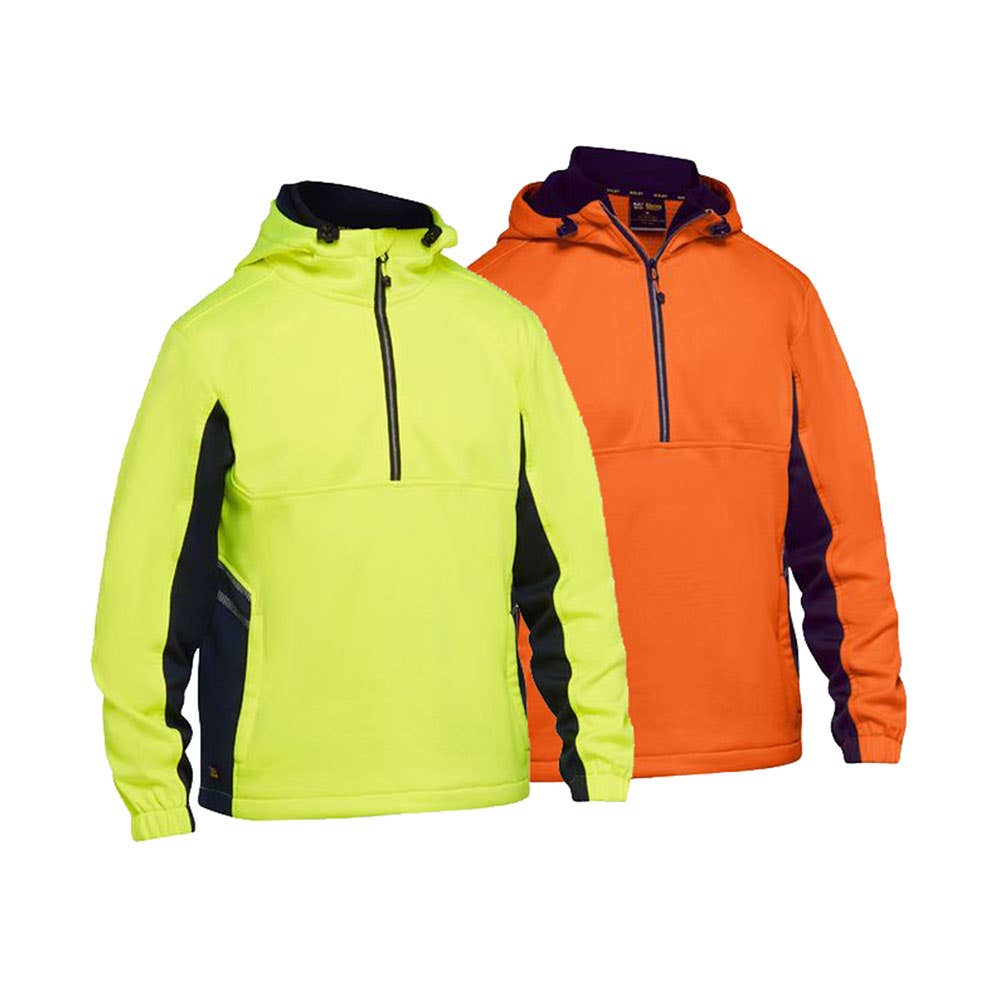 BK6571 Hi-Vis Liquid Repellent Fleece Hoodie 320gsm_BK6571
