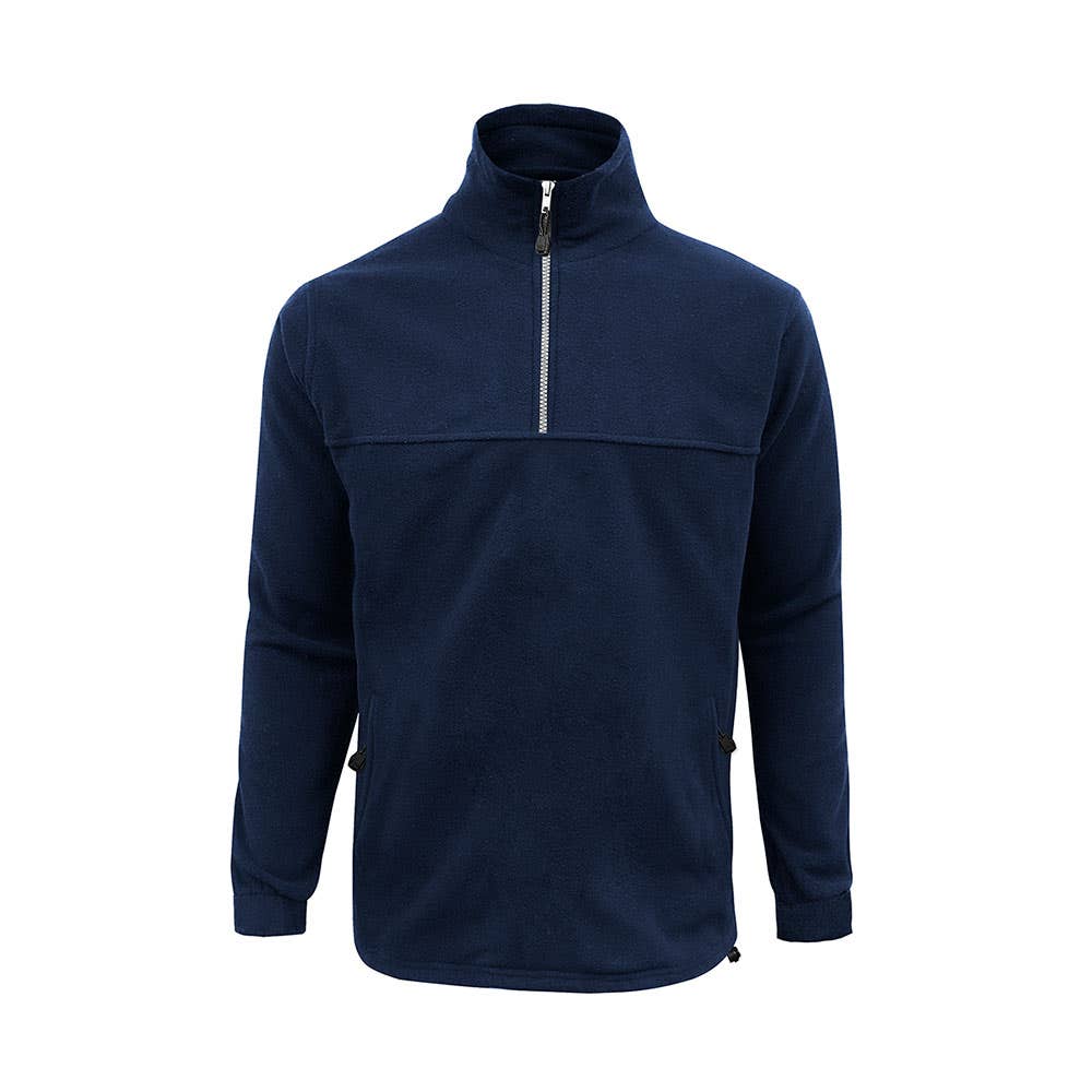 Fleece Mens 1/2 Zip Winter Navy XL PF380 490948 PF380-NAVY-XL