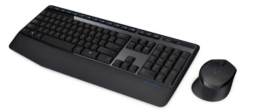 Logitech Mk345 Combo Wireless Keyboard And Mouse 1045301 LOGMK345