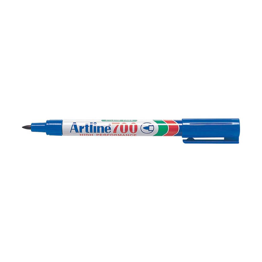 Artline 700 Permanent Marker Bullet Point 0.7mm Box 12 Blue 925007202 170003