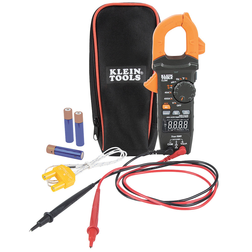 Clamp Meter Digital AC/DC Klein Tools A-CL390_40073528_A-CL390