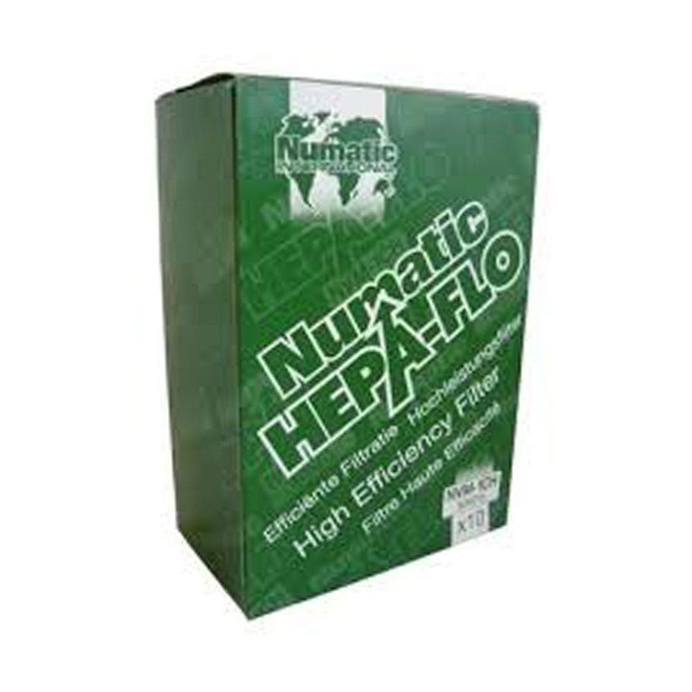 Henry Numatic Vacuum Bags Pack 10 To Suit HZQ200 293038 604015