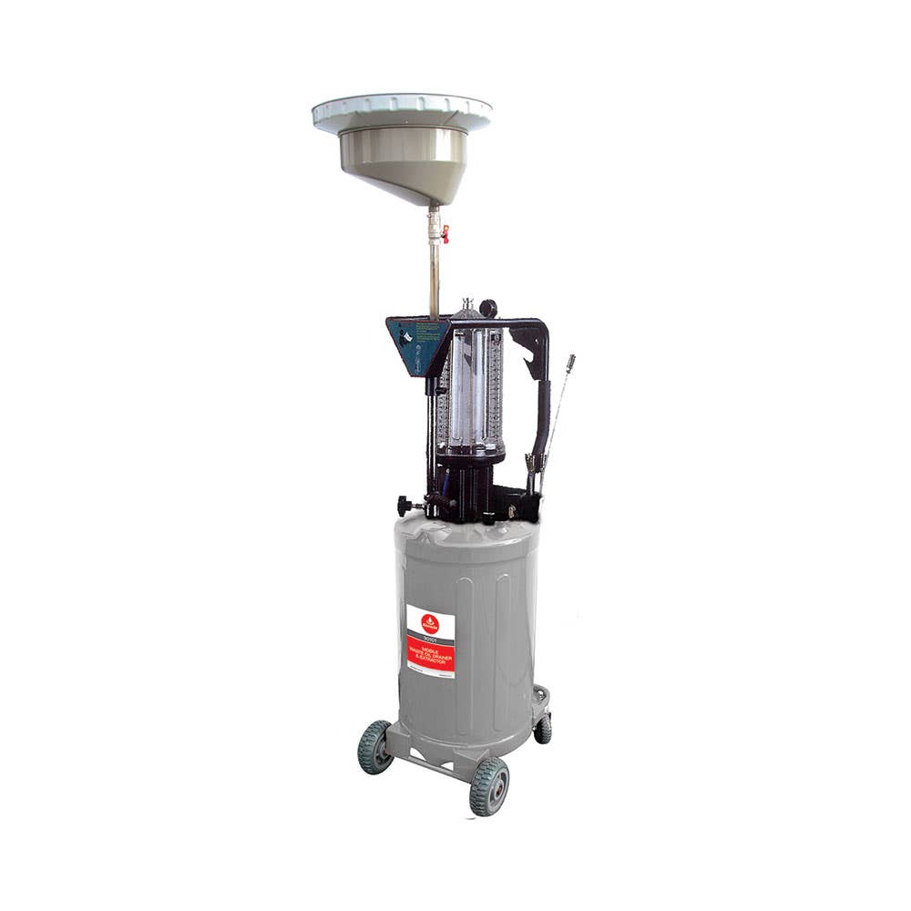 Mobile Waste Oil Drain & Extractor 80L Reservoir 60014273 30101