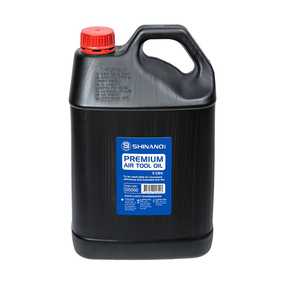 Air Tool Oil Premium 5 Litre Shinano 430845 SI5000