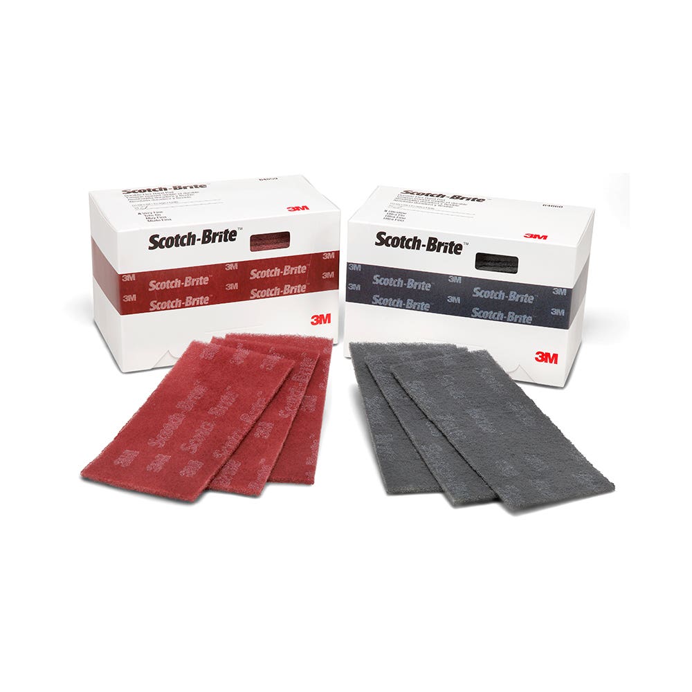 Pad Scuff Maroon 115 X 225 3M 64649 486900 7100042334