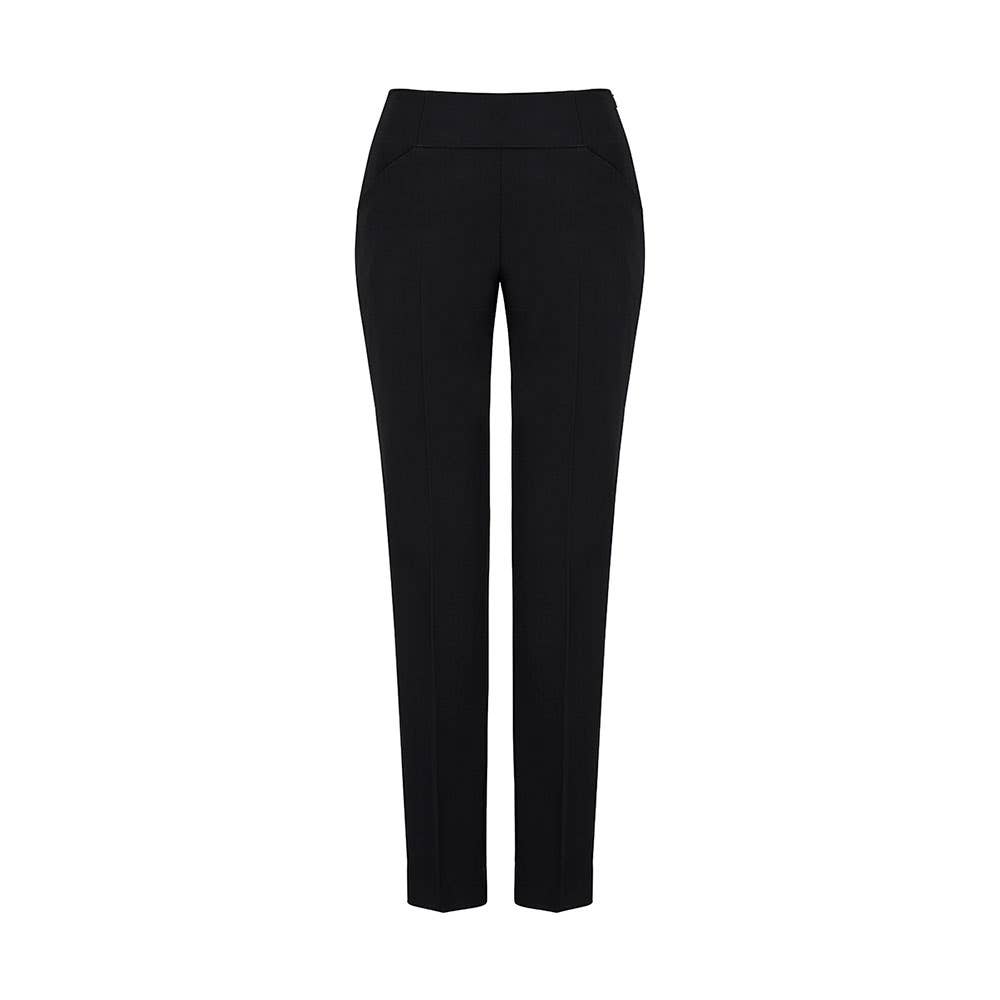 Siena Womens Bandless Slimline Pant Black 18 536864 10721-B-18