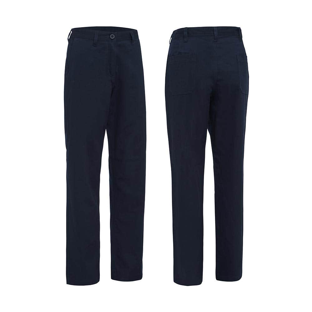AKPL4001 Women's Flat Front Pants 235gsm ATOM Uniforms ATOMAKPL4001